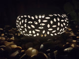 Solar Lantern Outdoor Waterproof, Solar Table Lights LED Metal Tabletop Light Solar Powered V1189-LWWAL-20260401-05287