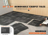 Carpet Tiles Reusable, 24"x 24"Carpet Squares With Padding Attached, Soft Padded Carpet Tiles, Easy V952-KCXFKDT2424YHLIXBV0
