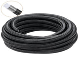 6AN Fuel Line Kit, 7.62 m Fuel Hose Kit, Nylon Stainless Steel Braided PTFE Fuel Line Kit, V952-QCYYRYRG15G26J9HMV0