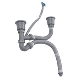 Kitchen Sink Double Hose Drain Kit Quick Draining Expandable Multiple Deodorants Universal Drain Kit V1294-YM0523-3112220028111