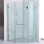 900 x 900mm Frameless 10mm Glass Shower Screen By Della Francesca V63-831671