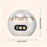 Smart Electric Nail Clipper 2-in-1 Polishing & Grooming Tool, USB Rechargeable, 500mAh Li-Polymer V1102-ZNZJQ002