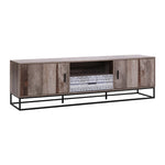 Artiss TV Cabinet Entertainment Unit 180cm Industrial FURNI-G-IND-TV02-WD-AB