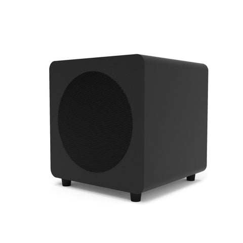 Kanto SUB8 300W 8" Sealed Powered Subwoofer, Matte Black V398-KO-SUB8VMB-I