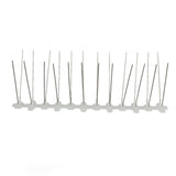 20 Pack Bird Spikes for Pigeons Small Birds 30cm Stainless Steel Bird Deterrent Spikes for Fence V1294-YM0901-3111240102611