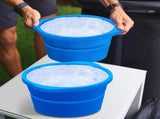 2pc Extra Large Ice Block Mold,Extra Thick Round Silicone Ice Cube Molds Reusable Giant Ice Cube V1369-AZ3-W-05890