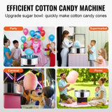 VEVOR Electric Cotton Candy Machine, 1000W Candy Floss Maker, Commercial Cotton Candy Machine with V952-TSMHTJFSWGXMAL5CBV3