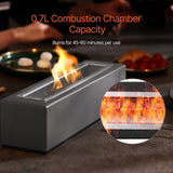 VEVOR Tabletop Fire Pit Bowl 15 inch Concrete Fireplace Indoor Outdoor Patio V952-ZMSHKHNTQHSZ4S3IKV0
