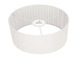 Drum Lamp Shade E27 E14 Clip Fir Leaf Shape Hollow Out Metal Decorative Lampshade Cover for Table V1294-YM0703-3119230016911