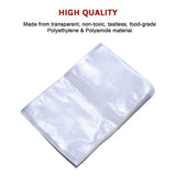 100x Vacuum Sealer Bags Food Storage Saver Heat Seal Cryovac 20cm x 30cm V63-831761