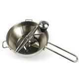 Stainless Steel Potato Blender Kitchen Potato Masher with 3 Ricing Discs Vegetable Blender V1294-YM0717-10137982