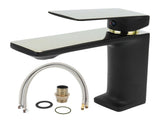 Single Hole Bathroom Faucet Hot and Cold Washbasin Water Tap for Home Lavatory HotelG9/16 V1294-YM0901-3112210055513
