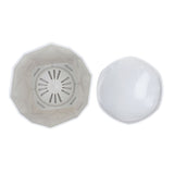6Pcs Small Plant Pot Lightweight Versatile Simple Style Plastic Flower Pot with Trays for Indoor V1294-YM0901-3111240201812
