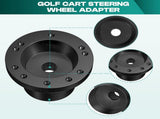 Golf Cart Steering Wheel Adapter, EZGO Adapter for TXT and RXV Models-Black V1259-DP01-A-5418