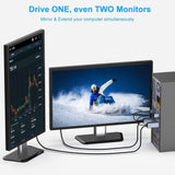 BENFEI 344GY-5M HDMI to DisplayPort Unidirectional 4K Active Cable with USB Powered 5M V28-ELEBEN344GY5M