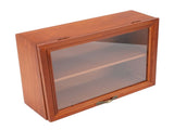 Wood Desktop Organizer Freestanding Wooden Display Shelves Desktop Display Cabinet for Mini Figures V1294-YM0901-3117250002611