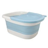 Foot Soaking Tub Foldable Foot Bath Foot Tub Bucket for Children Foot Bath Plastic Wash Bathtub Blue V1294-YM3117220226212-0421