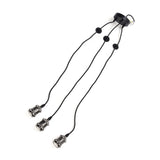 3 Arms Chandelier Lamp Holder Metal Retro Decoration Ceiling Light Socket for Home Dining Hall Bars V1294-YM0714-3119210197111