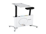 Everfit Exercise Bike Magnetic Desk Bike with Tabletop Fitness Home Workout Gym EB-B-DESK-BIKE-WH