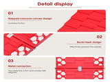 Foldable Car Tire Traction Mat Pad, Foldable Road Chews Tire Emergency Traction Mats Aid Kit V1366-AZ2-W-04127