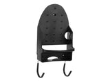Electric Iron Holder Heat Resistant 2 in 1 Wall Mounted Iron Board Rack with Hook for Home V1294-YM0523-3117220020412