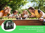 Complete 8-Piece Garden Tool Set with Carry Bag Stainless Steel & Aluminum Tools for Digging, V1107-CS-HYGJ
