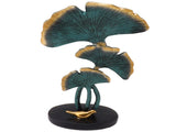 Leaf Decoration Resin Anti Slip Anti Fade Modern Desktop Leaves Ornament Model for Living Room V1294-YM0706-3115230054512