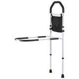 Bed Rail for Elderly, Bedside Assist Rails with Supporting Leg and PU Handrail, Adjustable Height V952-TBZCCBSTBZCBPSMCX001V0