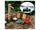 Solar Bird Bath Fountain Pump with Tubing Outdoor Water Pump V1263-JX-5570