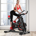 Powertrain IS-500 Heavy-Duty Exercise Spin Bike Electroplated - Black BKE-D20-BK