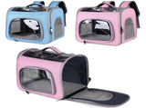 Pet Backpack Portable Transparent Foldable Comfort Design Hands-Free Travel for Cats Small V1232-CWTQBB001