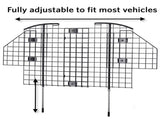 Samland Universal Pet Barrier Fence for Car Van 4WD Vehicles Duty Wire Mesh Car Guard V1060-21651