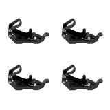 4 Sets Roof Shovel Mount Heavy Duty Multipurpose Metal Rubber Clamp Mounting Bracket for Roof V1294-YM0901-3114240060111