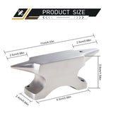 Stainless Steel Goldsmithing Anvil Mat Jewelry Making V1192-AZ-W-26686