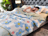 Air Conditioner Quilt Washable Cotton Lightweight Quilt Summer Comforter for Children Adult Type 4 V1294-YM0716-3117220174718