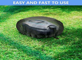 Outdoor Lawnmower Cover Polyester Oxford Cloth Waterproof Protective With Drawstring Outdoor V1192-AZ-W-23610