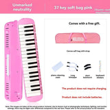 37-key mouth blown pipe, classroom musical instrument, blowing nozzle, base support, drainage V1102-783-358381-BLK-37