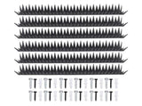 Fence Spikes Metal Animal Deterrent Anti Climb Anti Theft Wall Spikes for Home Outdoor V1294-YM0901-3111250043811