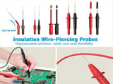25PCS Multimeter Test Leads Kit, Test Leads Set with Replaceable Alligator Clips,Wire y21145 V1370-AZ4-07959