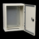 Carbon Steel Electrical Enclosure Box IP65 Wall Mount 400 x 300 x 200 mm V63-838821