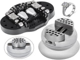 Ball Vise, 3" Setting Tool, 360&deg Rotation Block Vise, 30 PCS Attachment Jewelry V952-WNXZSZGRS3YC00001V0
