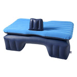 SOGA Inflatable Car Mattress Portable Travel Camping Air Bed Rest Sleeping Bed Blue CARMATBLUE