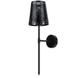 Wall Sconce Rechargeable Dimmable RGB Wall Light Hollow Out Bedside Light with Remote Control for V1294-YM0901-3119250082611