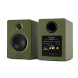 Victrola Automatic Turntable Victrola Tempo Bookshelf Speakers Bundle - Green V398-VPT-800-GRN-BUN