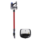 Devanti K7 Cordless Stick Vacuum Cleaner plus 3-in-1 Sandwich Maker VAC-K7-RD-SM-3IN1-BK
