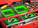 10 Pcs Magnetic Tool Tray Collapsible Foldable Parts Trays Set Magnetic Screw Tray Magnetic Parts V1258-DP02-C-2254