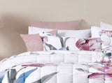 Bianca Carmela White Polyester Bedspread Set Queen V442-BCA-BEDSPREAD-CARMELA-WHITE-QS