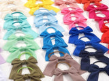 32PCS Bow Elastic Hair Ties Bowknot Ponytail Holder Hair Cute Bow Hair Bands Hair Ropes Hair Styling V1370-AZ4-11336