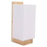 Wood Wall Lamp LED Japanese Style Dimmable Wall Sconce for Hallway Balcony Staircase Corridor V1294-YM0901-3119250080911