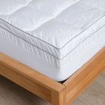 Accessorize 800GSM Cluster Fibre Mattress Topper King V442-HIN-TOPPER-800GSMCLUSTER-WHITE-KI